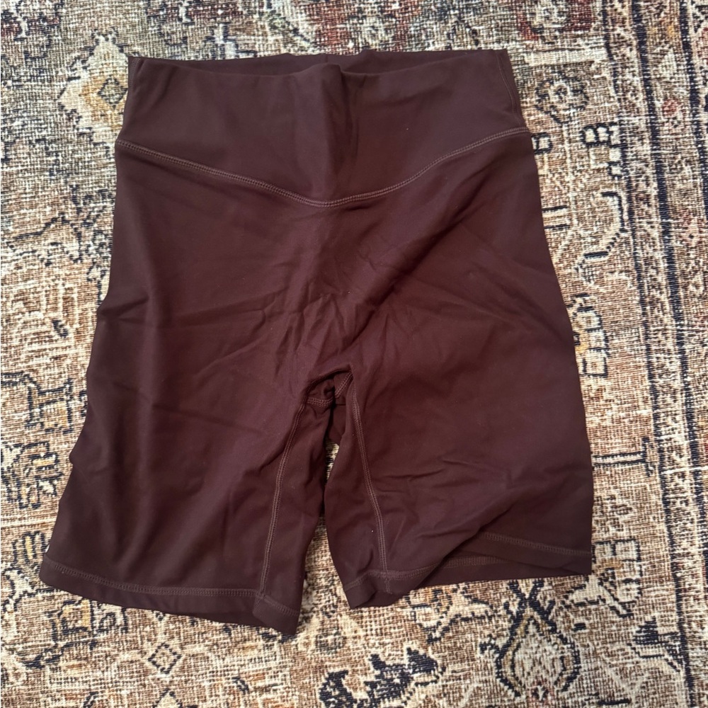 Balance athletics High-Waisted Brown Women's Shorts size small gently worn